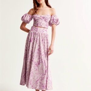 NEW Abercrombie Skirt and Top Set